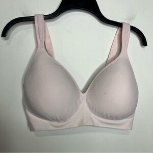 Underoutfit wire free bra women’s size‎ 2XL light pink comfort sleep bra